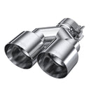 MBRP Universal T304 SS Dual Tip 4in OD/2.5in Inlet-1