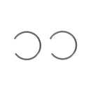 Wiseco ROUND WIRE PIN LOCKS (PAIR) Retaining Clip Shelf Stock-3