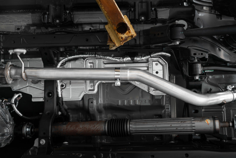 MBRP 21-Up Ford Bronco 2.3L/2.7L EcoBoost 2/4DR Aluminized Steel High Clearance Cat-back Exhaust - 0