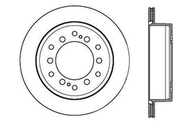 StopTech Slotted & Drilled Sport Brake Rotor - 0