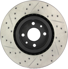StopTech Slotted & Drilled Sport Brake Rotor - 0