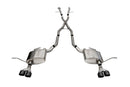 Corsa 2014-2021 Jeep Grand Cherokee Xtreme 2.5in Cat-Back Dual Rear Exit w/Twin 4in Black PVD Tips-1