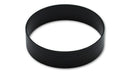 Vibrant HD Aluminum Union Sleeve for 2in OD Tubing - Hard Anodized Black-2