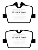 EBC 2019+ BMW Z4 G29 2.0T Bluestuff Rear Brake Pads-1