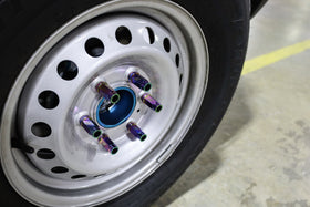 Mishimoto Aluminum Locking Lug Nuts M12x1.5 27pc Set Neo Chrome - 0