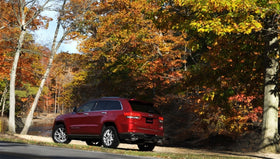 Corsa 2014-2021 Jeep Grand Cherokee Summit Edition Polished 2.5in Dual Rear Exit Cat-Back Exhaust - 0