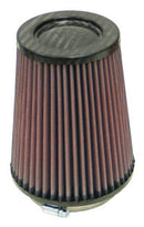K&N Round Tapered Universal Air Filter 4in Flange ID x 5.375 Base OD x 4in Top OD x 6.5in H-1
