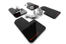 Rally Armor 21-25 Ford Bronco (Plstc Bmpr + RB - NO Rptr/Sprt) Blk Mud Flap w/Red Logo-1