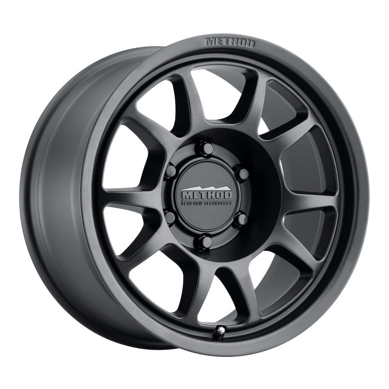 Method MR702 17x8.5 0mm Offset 6x5.5 106.25mm CB Matte Black Wheel - 0