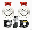 Wilwood Forged Dynalite P/S Park Brake Kit Red 12 Bolt 2.75in offset Staggered Shock-1
