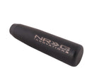 NRG Universal Short Shifter Knob - 5in. Length / Heavy Weight 1.27Lbs. - Black Wrinkle Finish-1