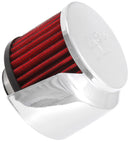 K&N 1.375in Flange ID x 3in OD x 2.5in Height Clamp On Crankcase Vent Filter-1