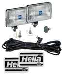 Hella 450 H3 12V SAE/ECE Fog Lamp Kit Clear - Rectangle (Includes 2 Lamps)-1