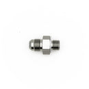 DeatschWerks 6AN Male Flare to M12 X 1.5 Male Metric Adapter (Incl Washer) - Anodized Matte Black-1
