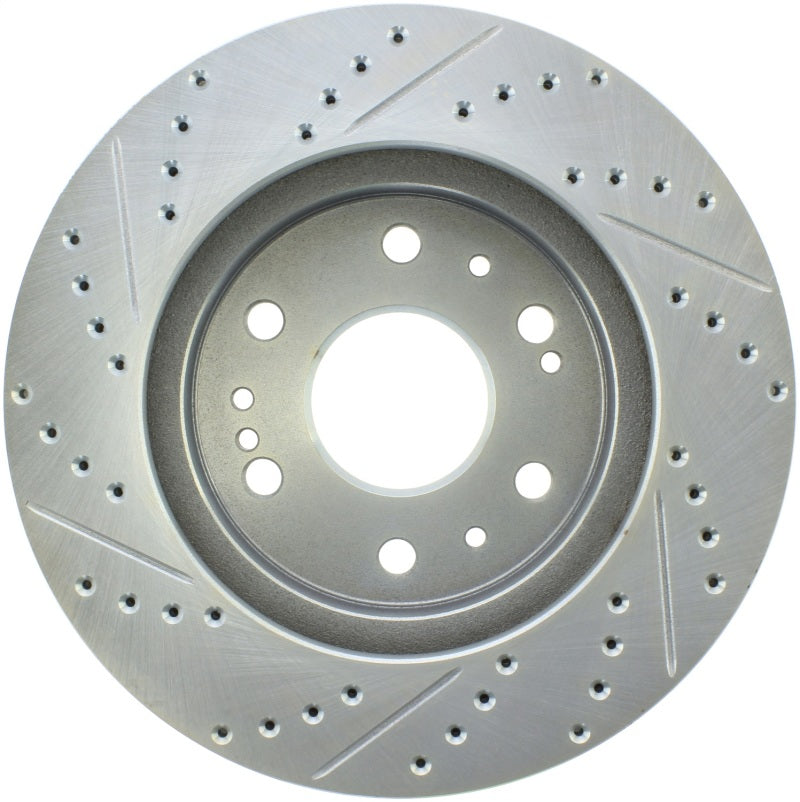 StopTech Select Sport 07-11 GM Silverado 1500 Slotted and Drilled Left Front Rotor - 0