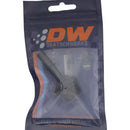 DeatschWerks 10AN ORB Male to 3/8in Male EFI Quick Connect Adapter - Anodized Matte Black-3