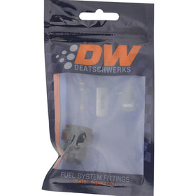 DeatschWerks 6AN Female Flare to 8AN Male Flare Expander - Anodized Matte Black - 0