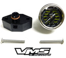 05-10 MUSTANG 1 1/2" 100 PSI FUEL PRESSURE GAUGE LIQUID FILLED WITH ADAPTER-2