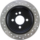StopTech 07-09 Mini Coooper/Cooper S Slotted & Drilled Right Rear Rotor-2