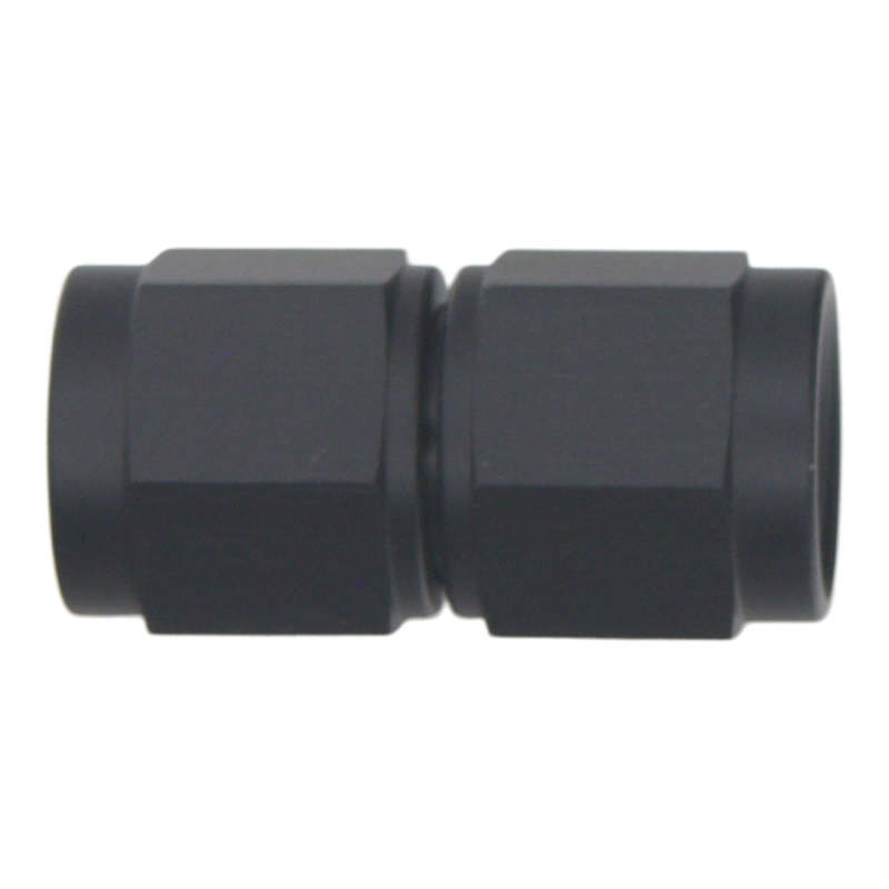DeatschWerks 6AN Flare Female Swivel to 6AN Flare Female Swivel - Anodized Matte Black - 0