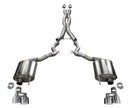Corsa 2018-2023 Ford Mustang GT Convertible Sport Cat-Back Exhaust w/ 4in Tips-3