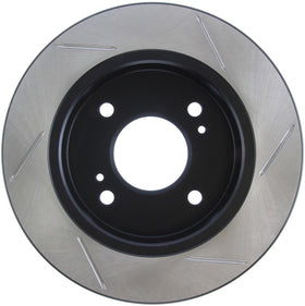 StopTech Power Slot Slotted 89-98 240SX w/ or w/o ABS 4 Lug Rear Right Rotor - 0