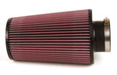 K&N Universal Rubber Filter 3inch FLG / 6inch OD-B / 4-5/8inch OD-T / 9inch L-11
