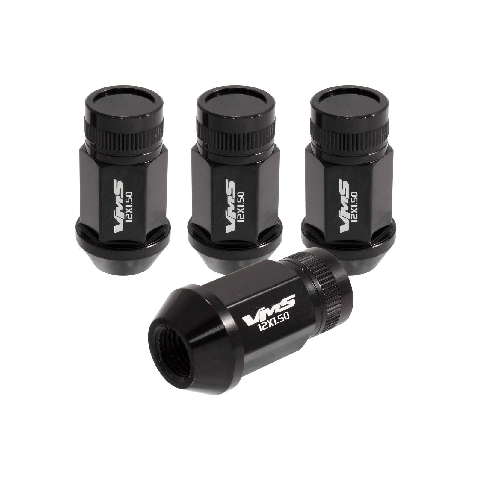 12x1.25 MM 44MM LONG FORGED ALUMINUM CLOSED END LIGHT WEIGHT RACING LUG NUTS