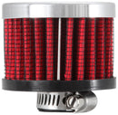 K&N Clamp On Rubber Base Crankcase Vent Filter 0.375in Flange ID x 2in OD x 1.5in Height-8