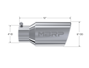 MBRP Universal Tip 6 O.D. Angled Rolled End 4 inlet 12 length-3