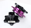 NRG Quick Release SFI SPEC 42.1 - Shiny Black Body / Shiny Purple Ring-1