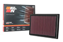 K&N 2016 TOYOTA HILUX REVO 2.8L L4 DSL Drop In Air Filter-5
