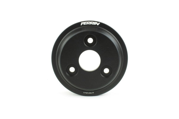 PERRIN 22-26 Subaru WRX / 21-25 Crosstrek / 20-25 LGT/OBXT/FXT Lightweight Water Pump Pulley - Black