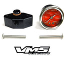 05-10 FORD MUSTANG GT & SHELBY GT 500 1 1/2" 60 PSI FUEL PRESSURE GAUGE LIQUID FILLED WITH ADAPTER-5