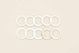 DeatschWerks -4 AN Aluminum Crush Washer (Pack of 10) - 0