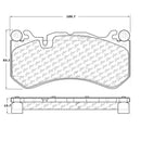 StopTech Mercedes Benz Front Street Touring Brake Pads-1