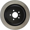 StopTech Premium High Carbon 13-14 Ford Mustang/Shelby GT500 Left Rear Disc Slotted Brake Rotor-2