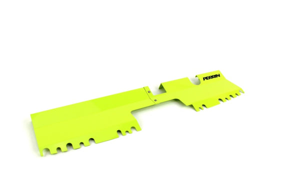 PERRIN 15-21 Subaru WRX/STI Radiator Shroud (With/Without OEM Intake Scoop) - Neon Yellow
