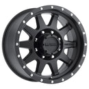Method MR301 The Standard 16x7 0mm Offset 8x6.5 130.81mm CB Matte Black Wheel-1