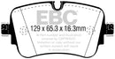 EBC 16-18 Audi Q7 Yellowstuff Rear Brake Pads-1