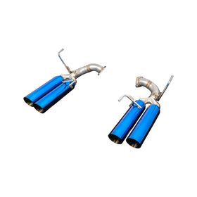 Remark 2015+ Subaru WRX/STI VA Boso Edition Axle Back Exhaust w/ Burnt Blue Single Wall Tip - 0
