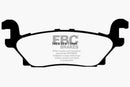 EBC 05-07 Hummer H3 3.5 Yellowstuff Rear Brake Pads-1