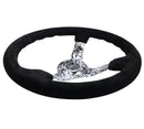 NRG Reinforced Steering Wheel (350mm / 3in. Deep) Blk Suede w/Hydrodipped Digi-Camo Spokes-2