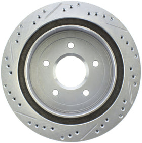 StopTech Select Sport Drilled & Slotted Rotor - Front Right - 0