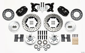 Wilwood Forged Dynalite Front Kit 11.00in Drilled 65-72 CDP A Body - 10in Drum - 0