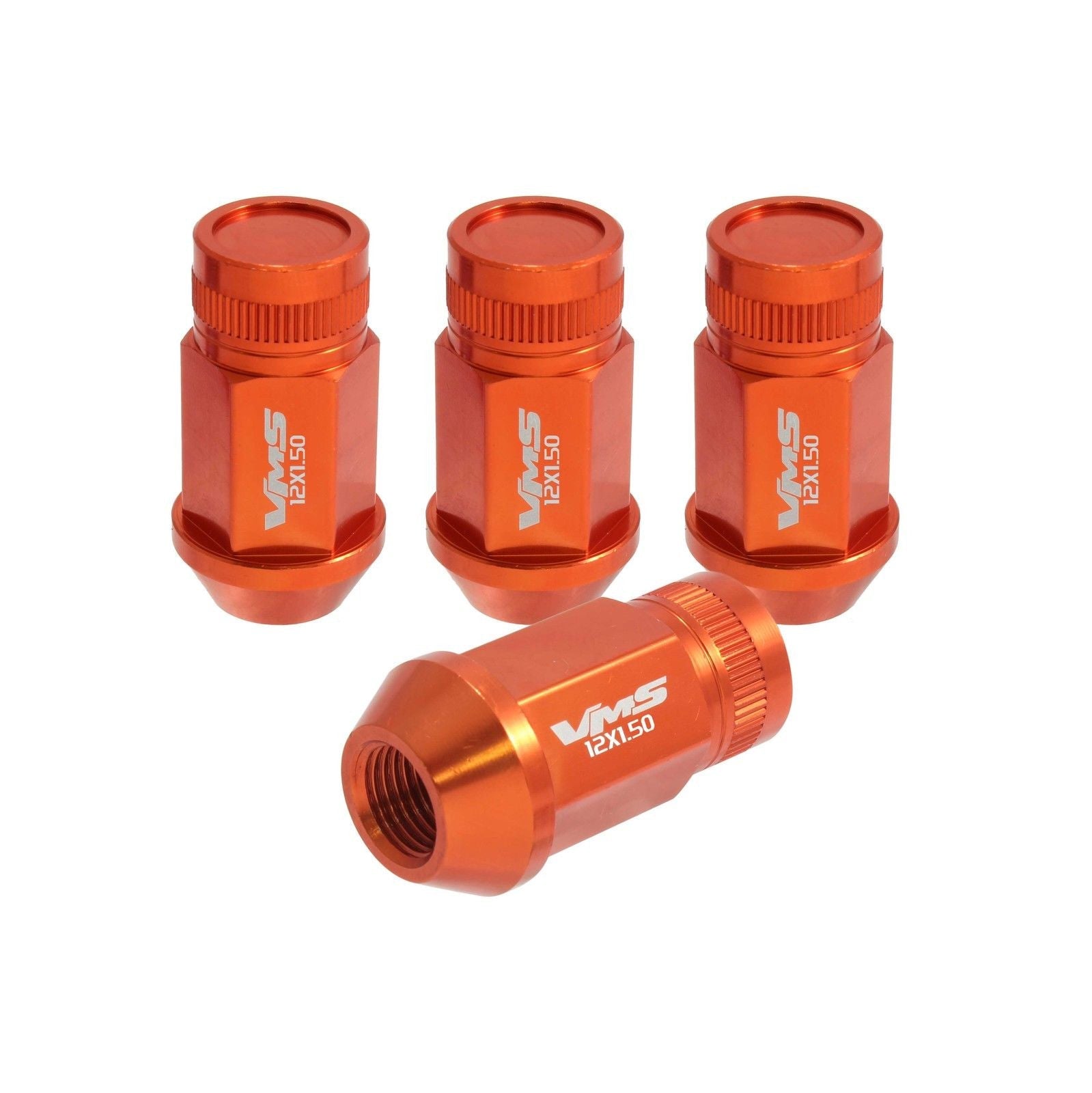 12x1.25 MM 44MM LONG FORGED ALUMINUM CLOSED END LIGHT WEIGHT RACING LUG NUTS - 0