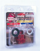 Project Kics Toyota/Daihatsu/Nissan Red Magnetic Drain Bolt - M12X1.25-1