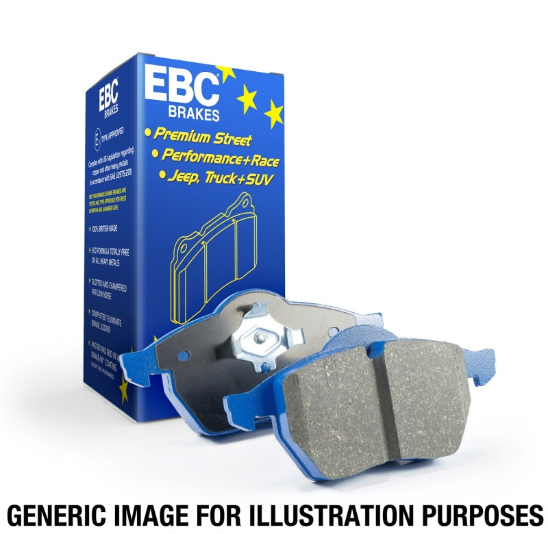 EBC 2018+ Subaru WRX STI 2.5L Turbo Bluestuff Rear Brake Pads