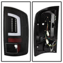 Spyder 03-06 Dodge Ram 2500/3500 V3 Light Bar LED Tail Light - Black (ALT-YD-DRAM02V3-LBLED-BK)-6