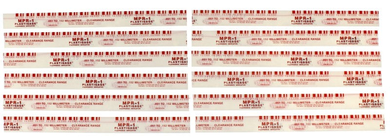 Clevite Plastigage Red Plastigage - 12 Pack - 0